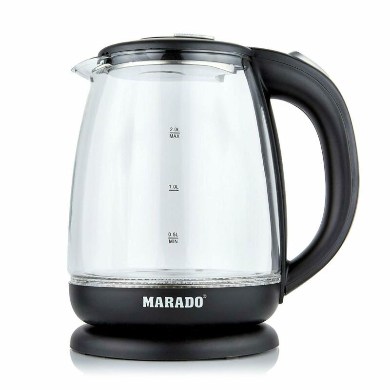 LED Illuminated 2.0L Cordless Glass Kettle - Image 2