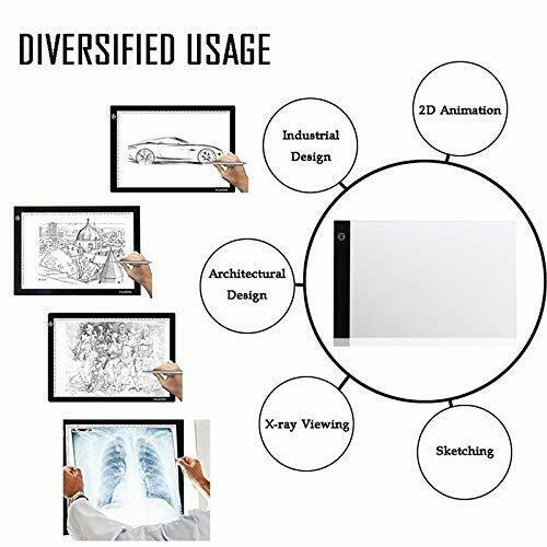 A4 LED Drawing Tracing Board Light Box Pad - Image 8